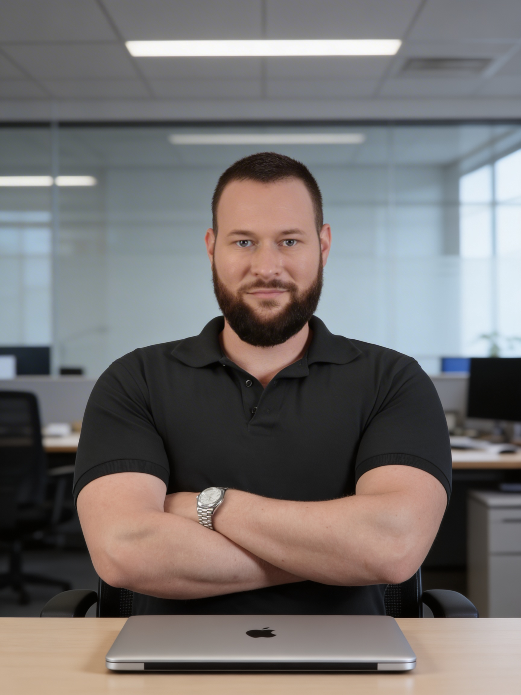 Niklas Hornig, Webdesigner aus dem Ruhrgebiet, an seinem Schreibtisch